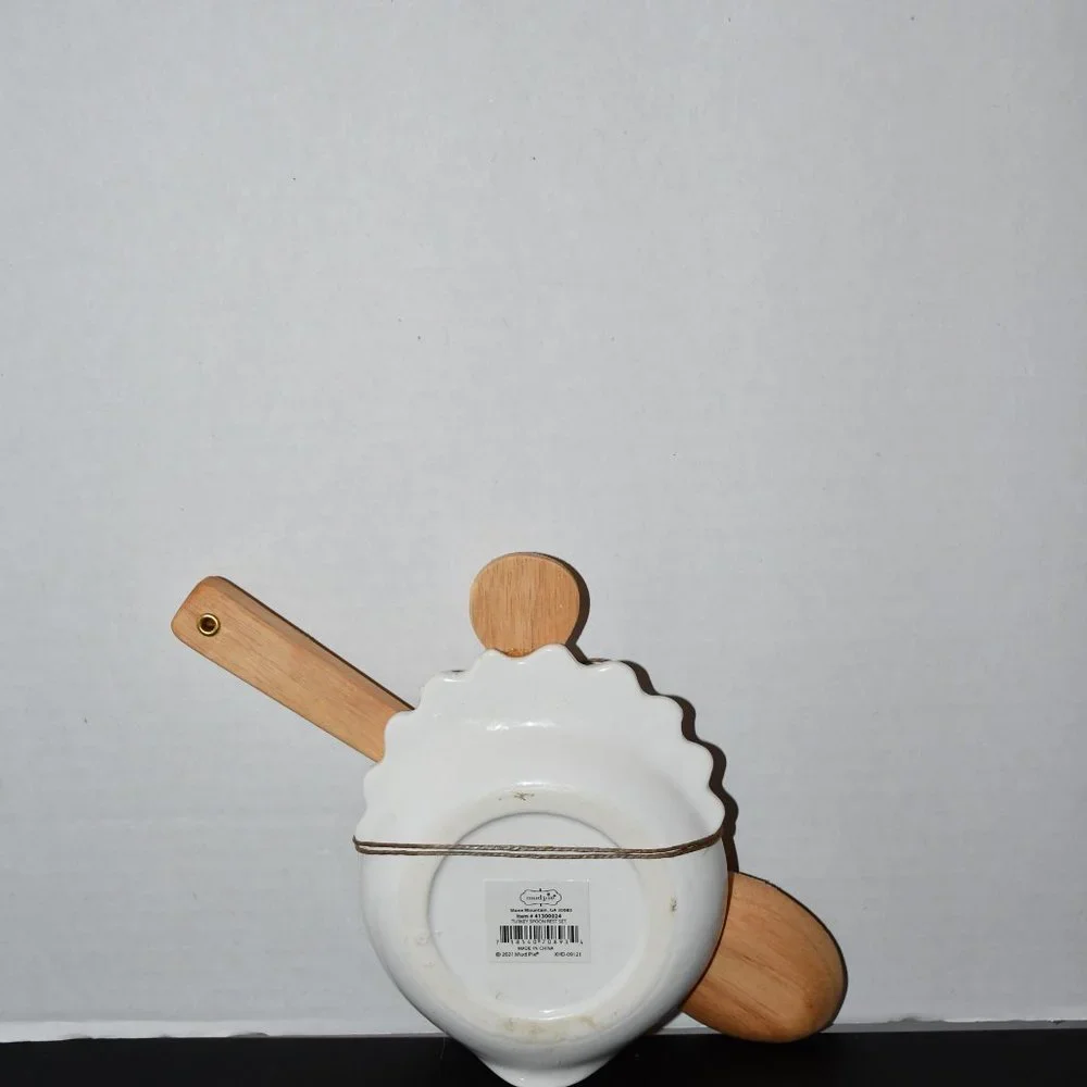 Mud Pie Festive Fall collection Turkey Spoon Rest 2-piece Set #413000024 nwt